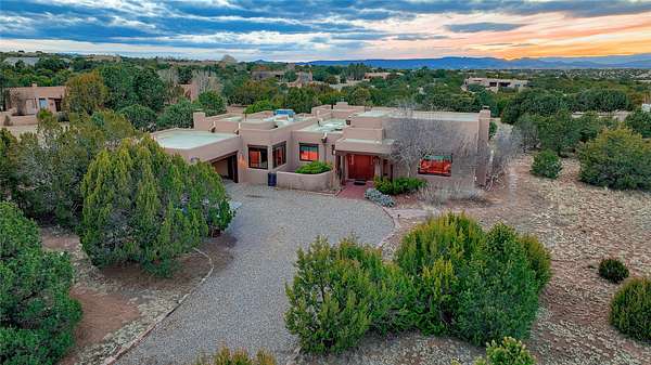 1.5 Acres of Land with Home for Sale in Santa Fe, New Mexico