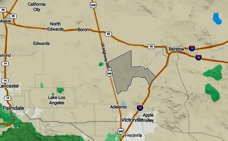 0.1 Acres of Residential Land for Sale in Helendale, California