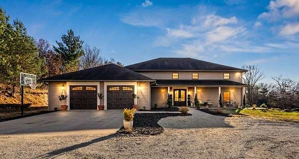 7.75 Acres of Land with Home for Sale in Plainfield, Wisconsin