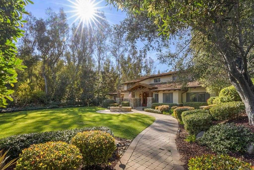 3.15 Acres of Land with Home for Sale in Rancho Santa Fe, California