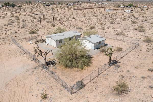 5 Acres of Land with Home for Sale in Landers, California