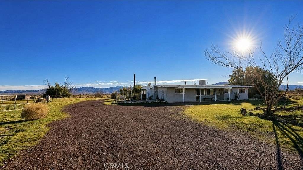 11.2 Acres of Land with Home for Sale in Newberry Springs, California