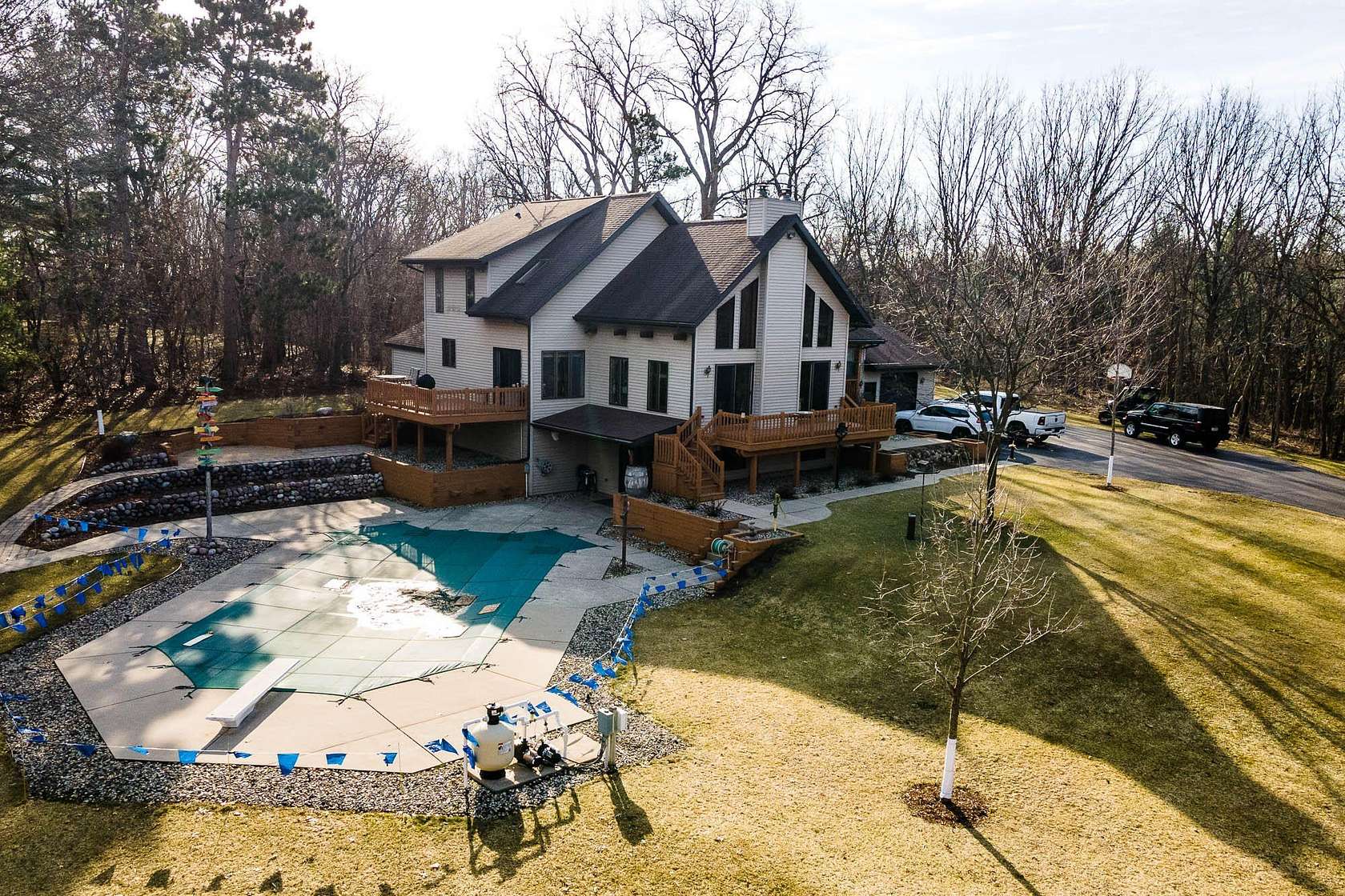 5.14 Acres of Land with Home for Sale in Montello, Wisconsin