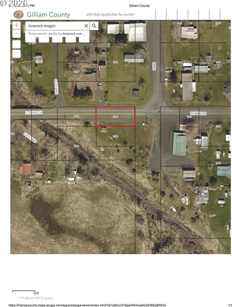 0.11 Acres of Residential Land for Auction in Lonerock, Oregon