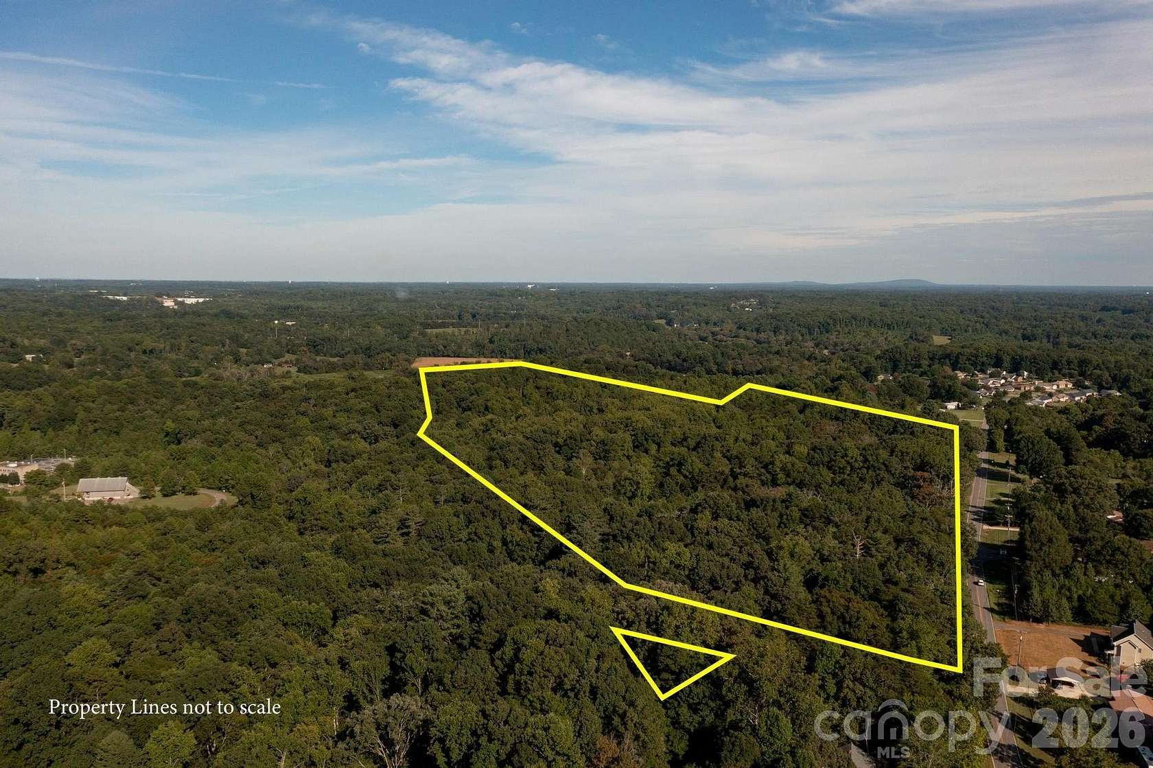 47.8 Acres of Recreational Land for Sale in Hickory, North Carolina