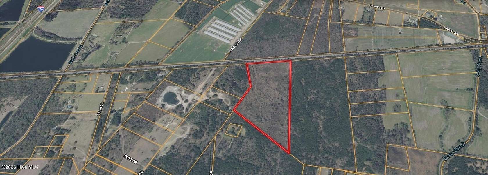 27.3 Acres of Recreational Land for Sale in Rowland, North Carolina
