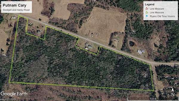 23 Acres of Recreational & Residential Land for Sale in Cary, Maine