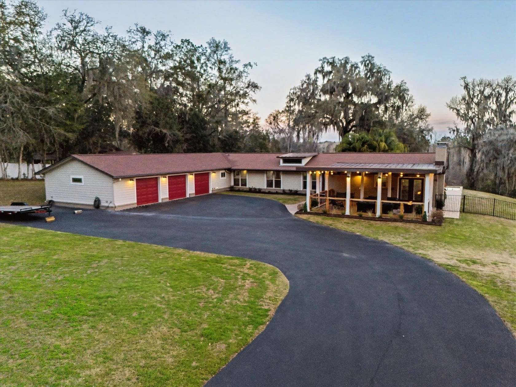 3.8 Acres of Land with Home for Sale in Tallahassee, Florida