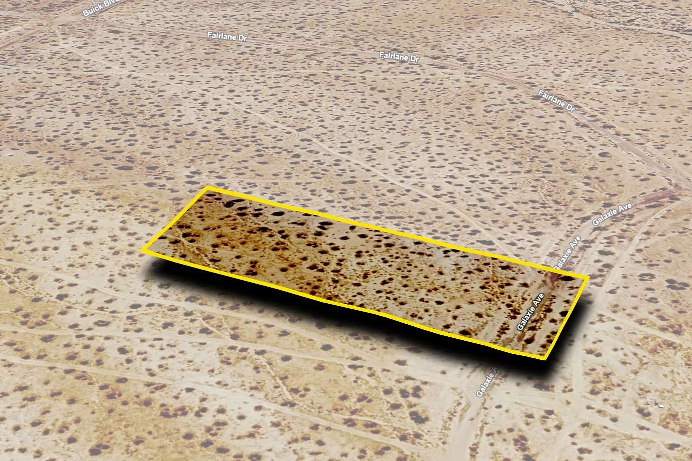 2.38 Acres of Residential Land for Sale in California City, California