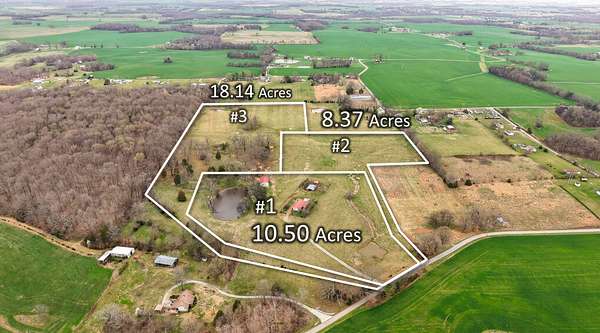 32 Acres of Agricultural & Residential Land for Auction in Springfield, Tennessee