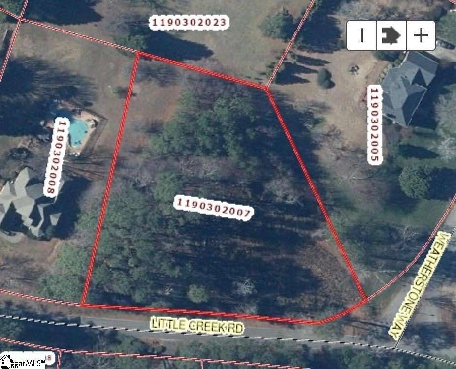 1.3 Acres of Residential Land for Sale in Anderson, South Carolina