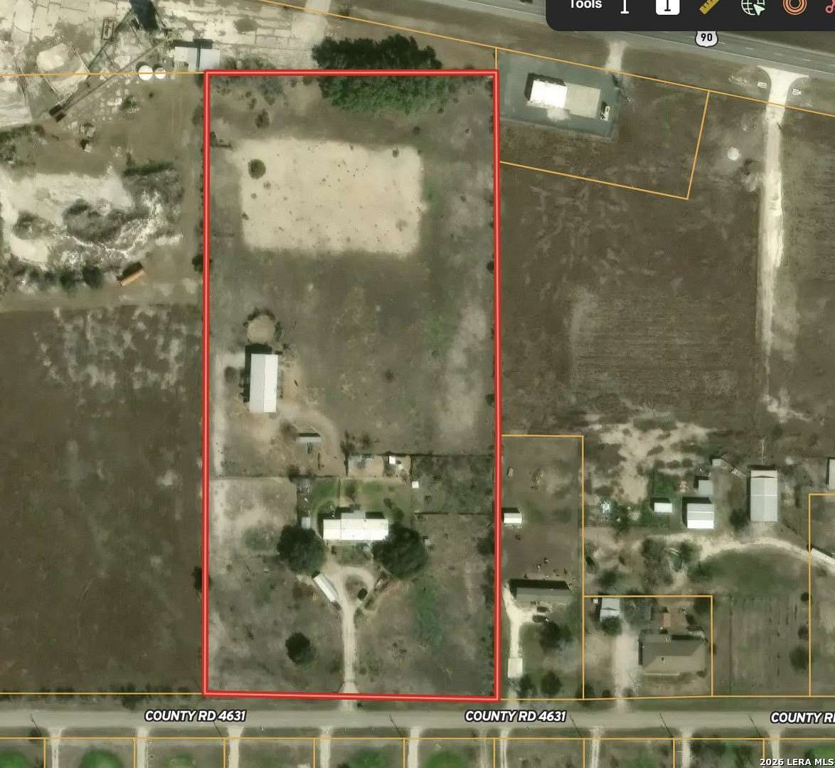 8 Acres of Land with Home for Sale in Hondo, Texas
