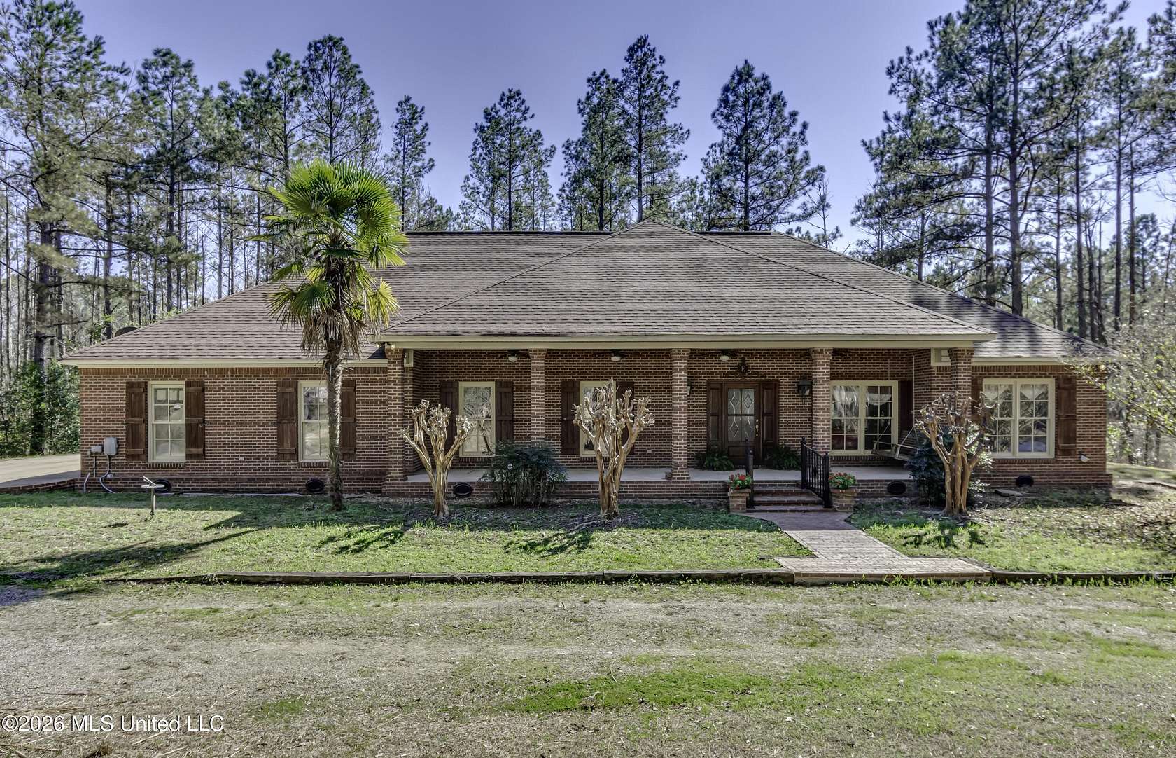 25.6 Acres of Recreational Land with Home for Sale in Crystal Springs, Mississippi