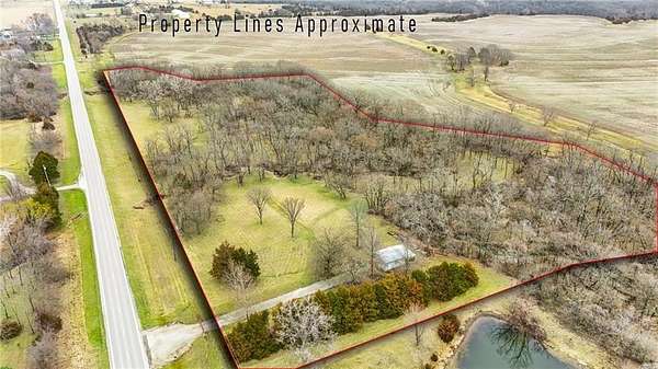 10.7 Acres of Land for Sale in Wellsville, Kansas