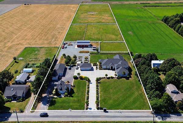 8.79 Acres of Land with Home for Sale in Mount Vernon, Washington