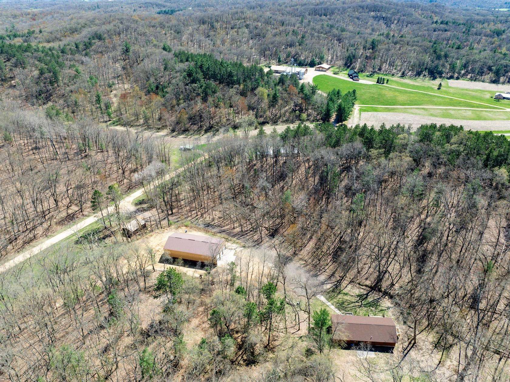 10.2 Acres of Land with Home for Sale in Warrens, Wisconsin