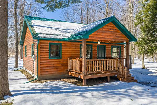 97.3 Acres of Recreational Land with Home for Sale in Burke, New York