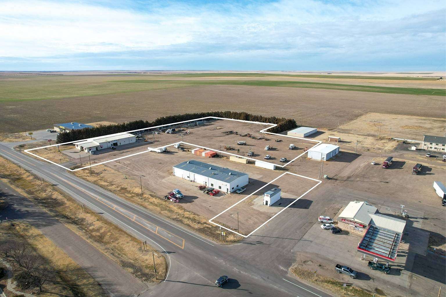 4.53 Acres of Improved Commercial Land for Sale in Sharon Springs, Kansas