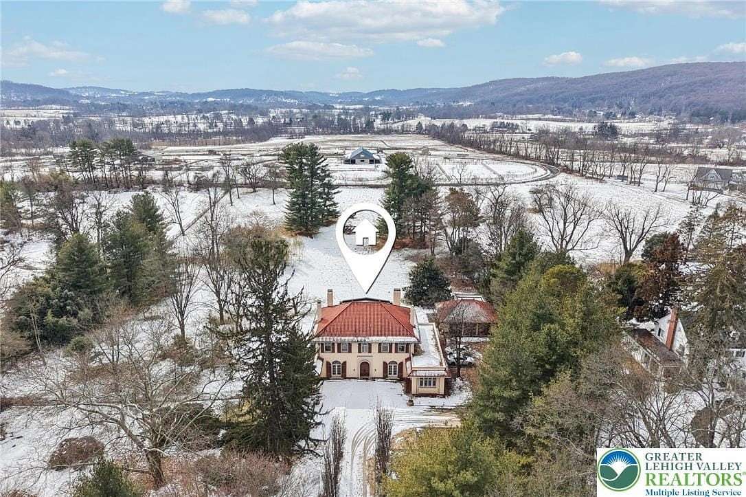 4.7 Acres of Land with Home for Sale in Coopersburg, Pennsylvania
