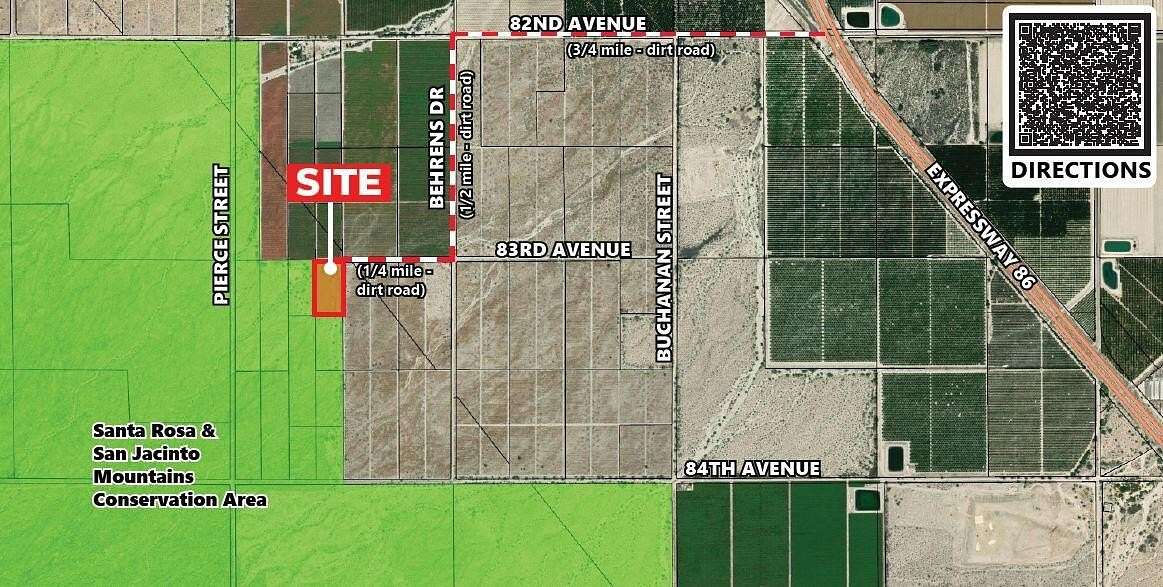 5 Acres of Residential Land for Sale in Oasis, California