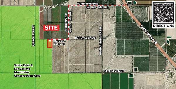 5 Acres of Residential Land for Sale in Oasis, California