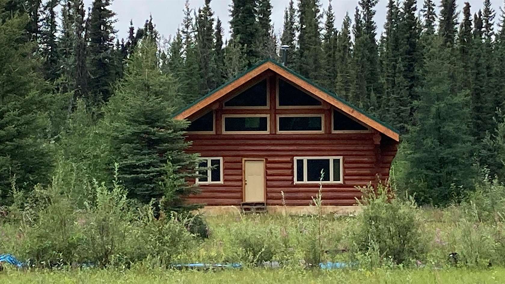 159 Acres of Recreational Land with Home for Sale in Delta Junction, Alaska