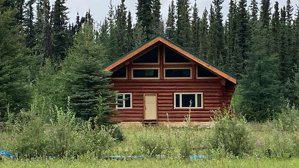 159 Acres of Recreational Land with Home for Sale in Delta Junction, Alaska
