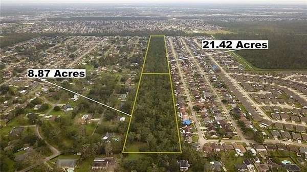 21.4 Acres of Land for Sale in Marrero, Louisiana