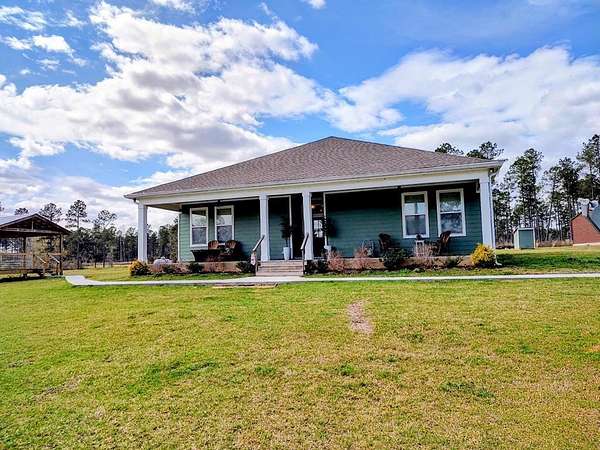 23 Acres of Land with Home for Sale in Lumberton, Mississippi