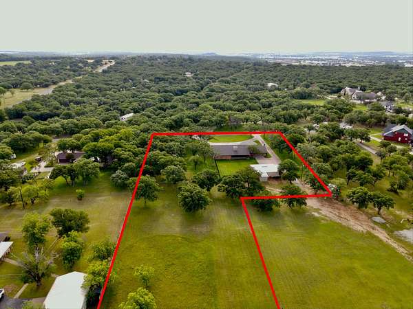 2.78 Acres of Land with Home for Sale in Mineral Wells, Texas