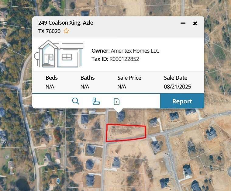 1 Acre of Land for Sale in Azle, Texas