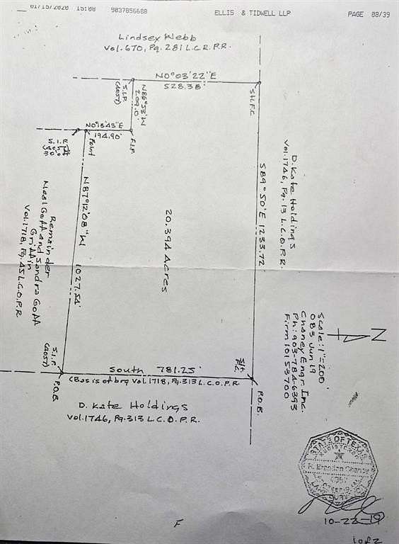 20.4 Acres of Land for Sale in Paris, Texas