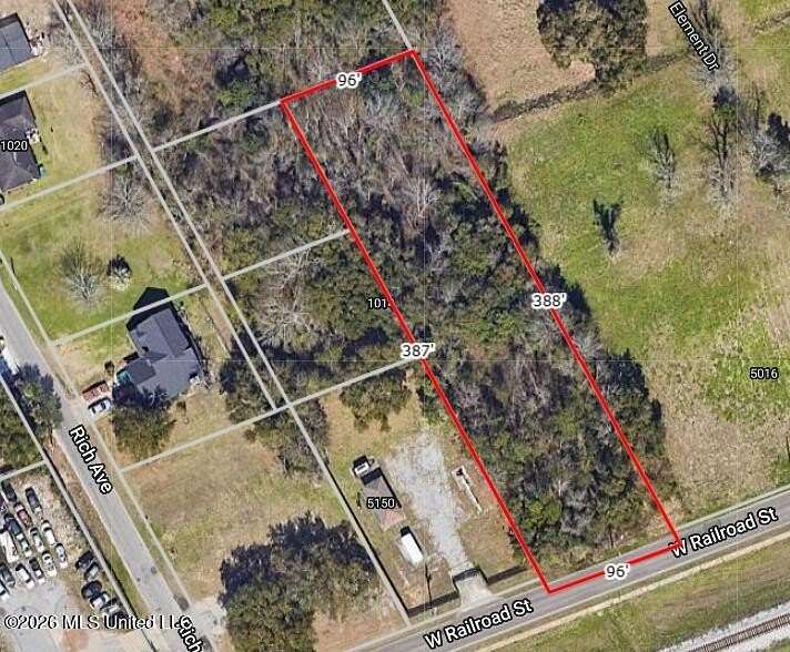 0.84 Acres of Land for Sale in Gulfport, Mississippi