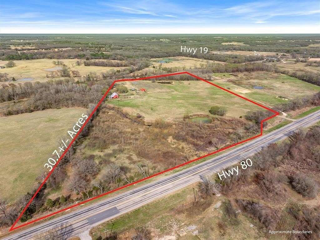 30.7 Acres of Agricultural & Residential Land for Sale in Edgewood, Texas