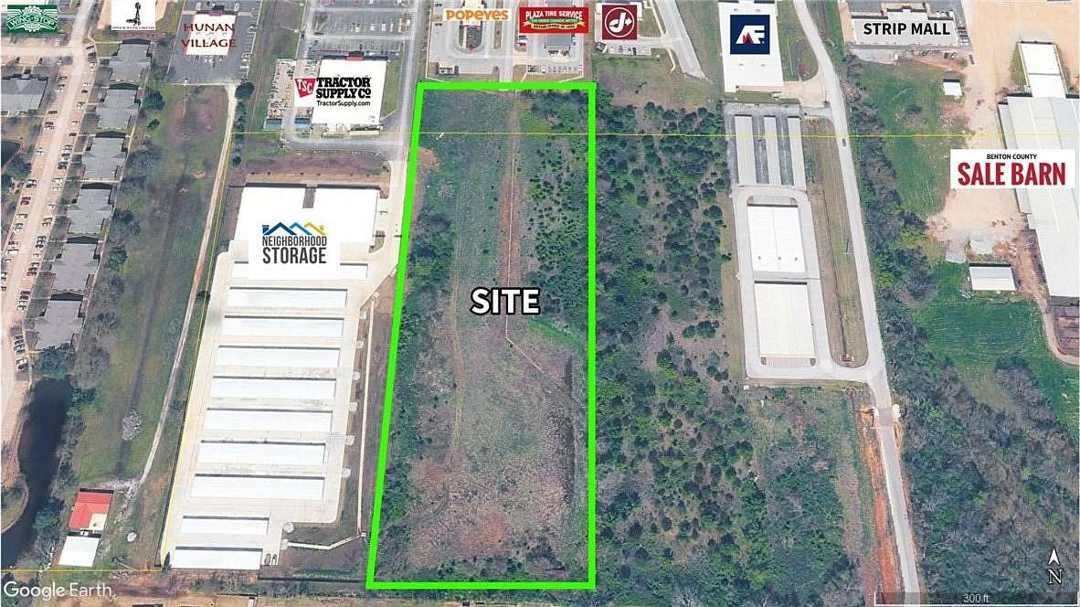 7 Acres of Mixed-Use Land for Sale in Siloam Springs, Arkansas