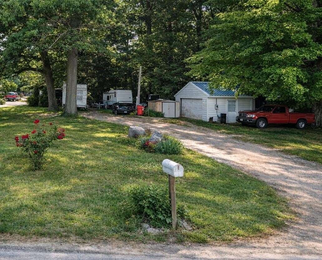 3.86 Acres of Land with Home for Sale in Grant, Michigan