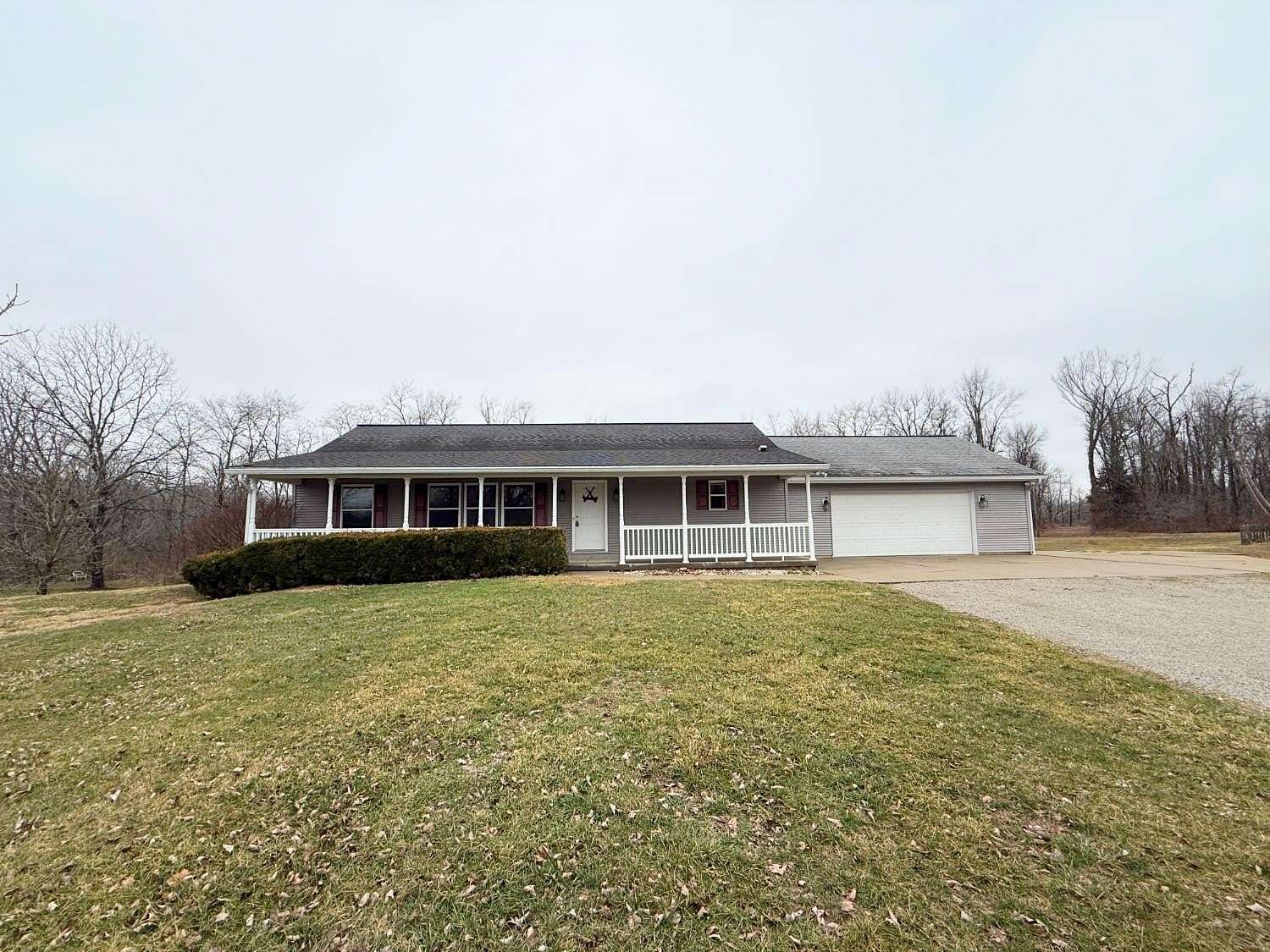 9 Acres of Land with Home for Sale in Versailles, Indiana