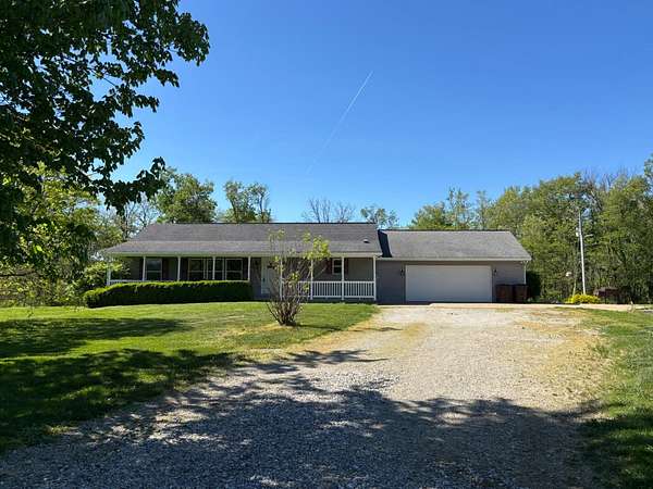 9 Acres of Land with Home for Sale in Versailles, Indiana