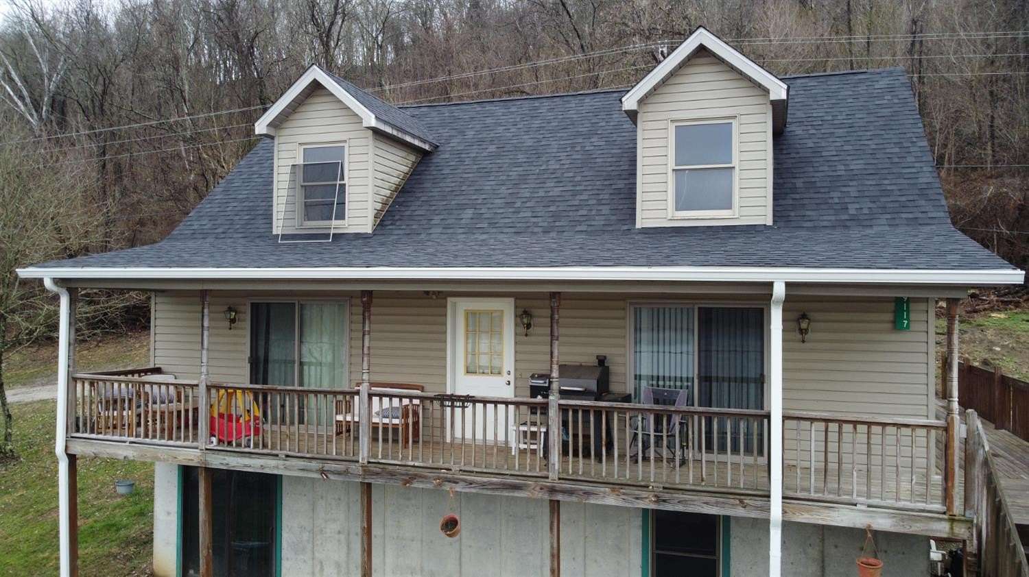 8.67 Acres of Land with Home for Sale in Patriot, Indiana