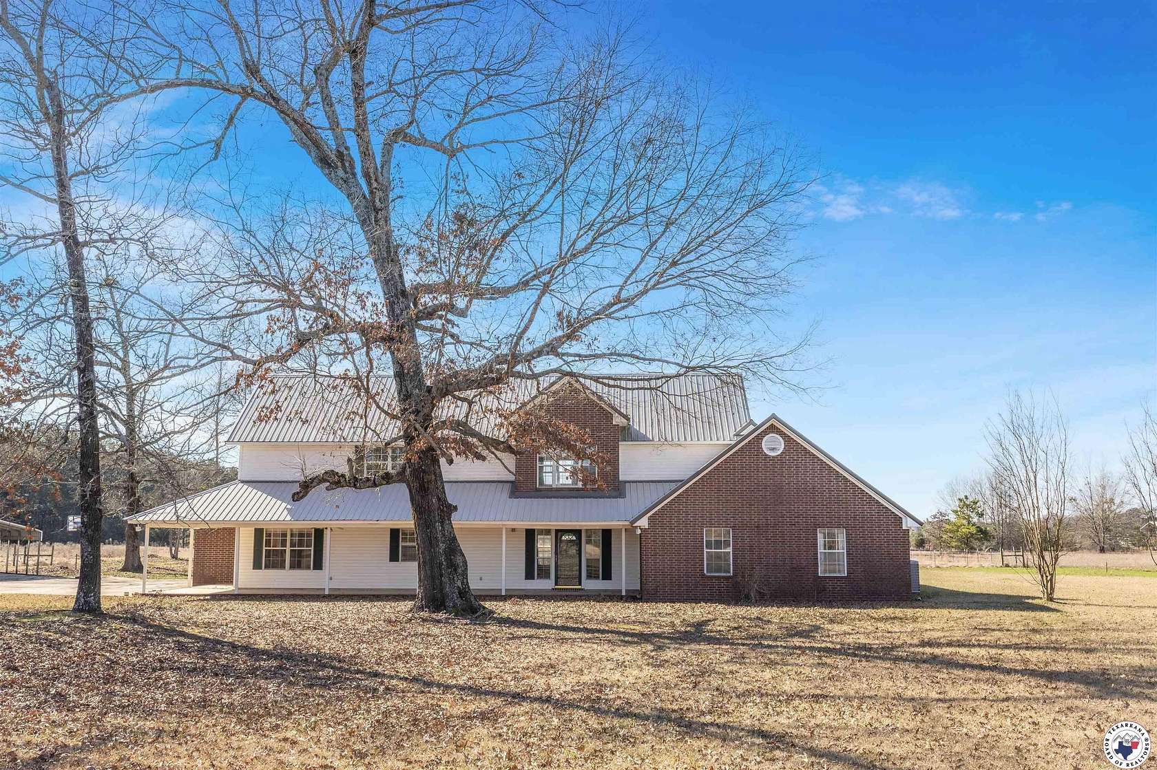 9.64 Acres of Land with Home for Sale in New Boston, Texas