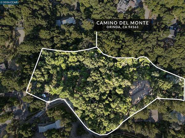 3.1 Acres of Residential Land for Sale in Orinda, California