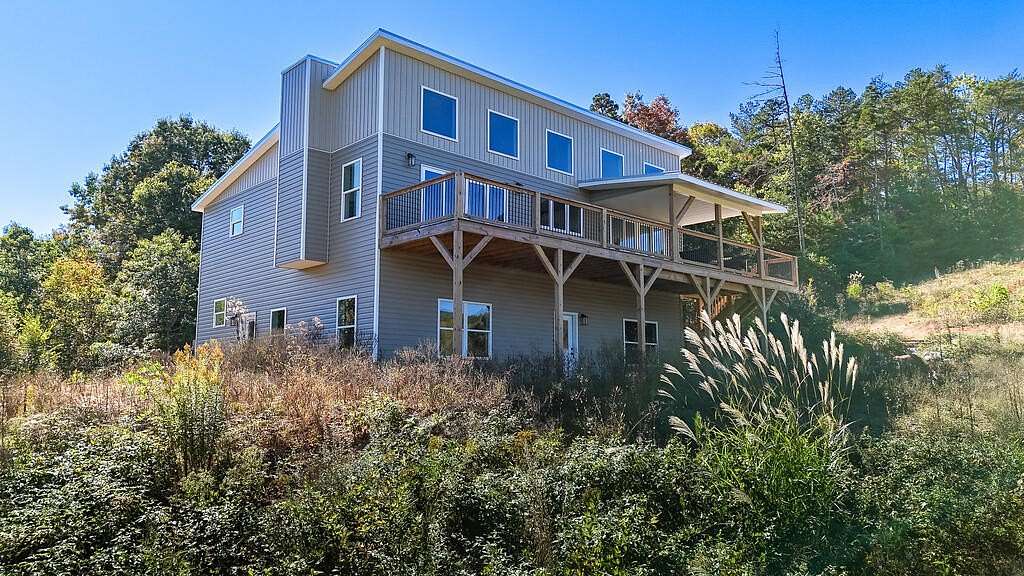 7.16 Acres of Land with Home for Sale in Tuckasegee, North Carolina
