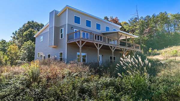 7.16 Acres of Land with Home for Sale in Tuckasegee, North Carolina