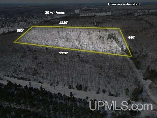 20 Acres of Recreational Land for Sale in Rock, Michigan
