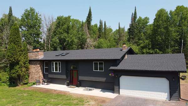 9.5 Acres of Land with Home for Sale in South Range, Wisconsin