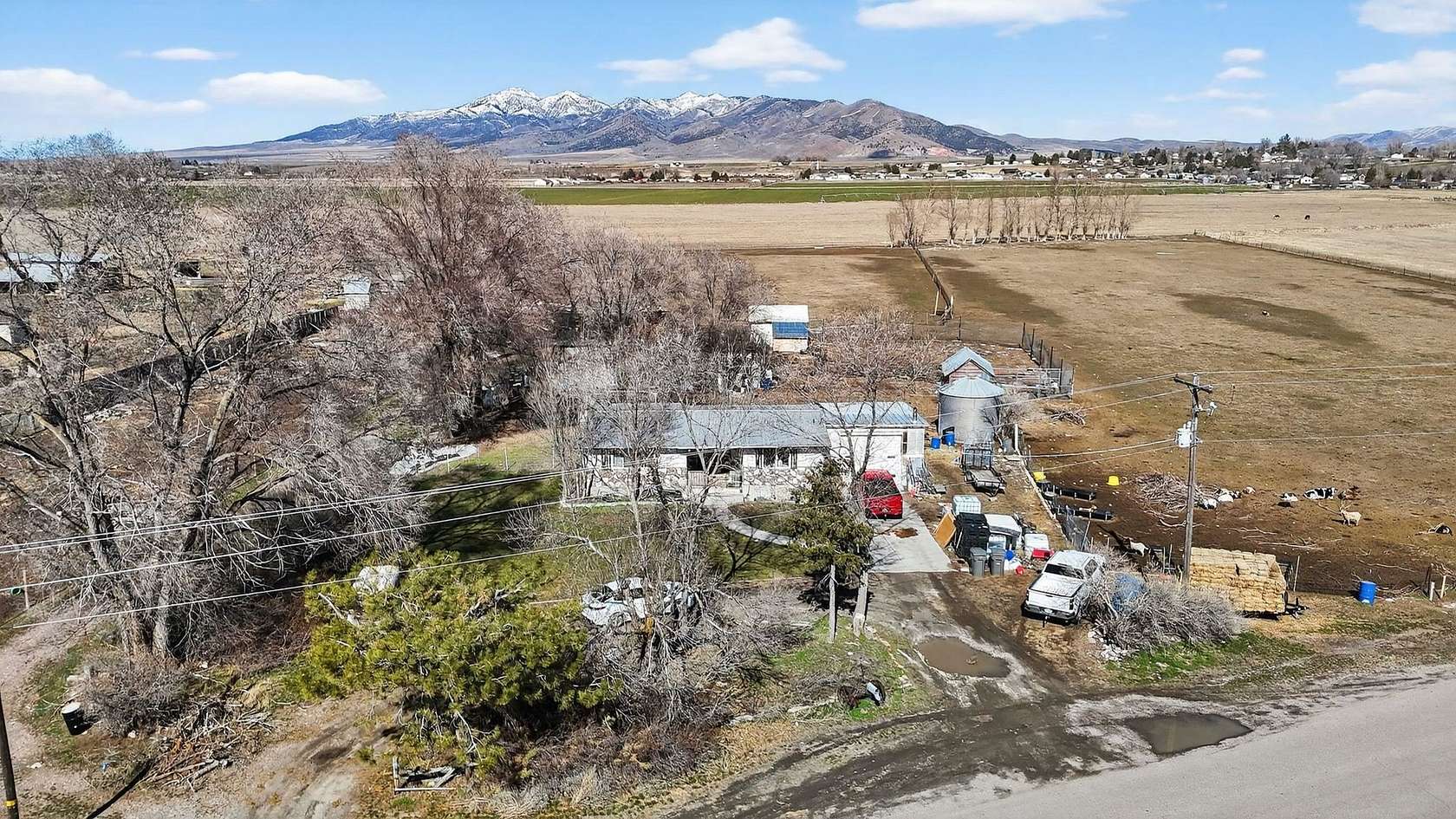 8.6 Acres of Land with Home for Sale in Malad City, Idaho