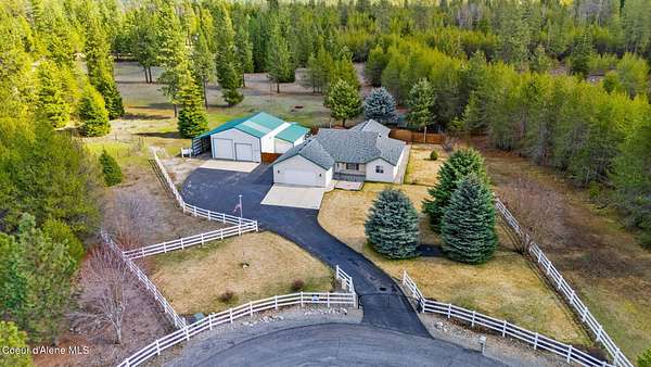 5 Acres of Land with Home for Sale in Rathdrum, Idaho