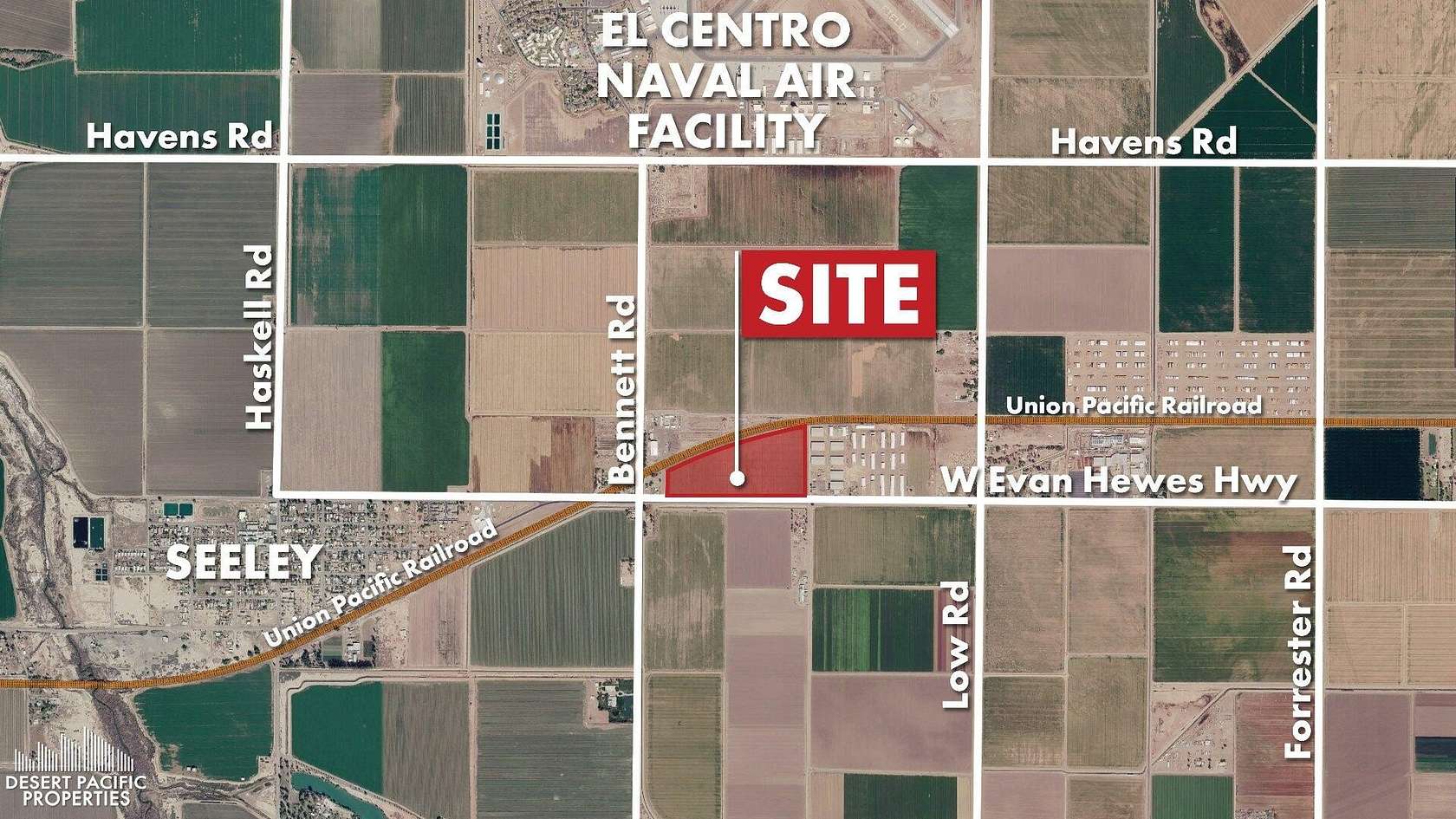 47.4 Acres of Agricultural Land for Sale in El Centro, California