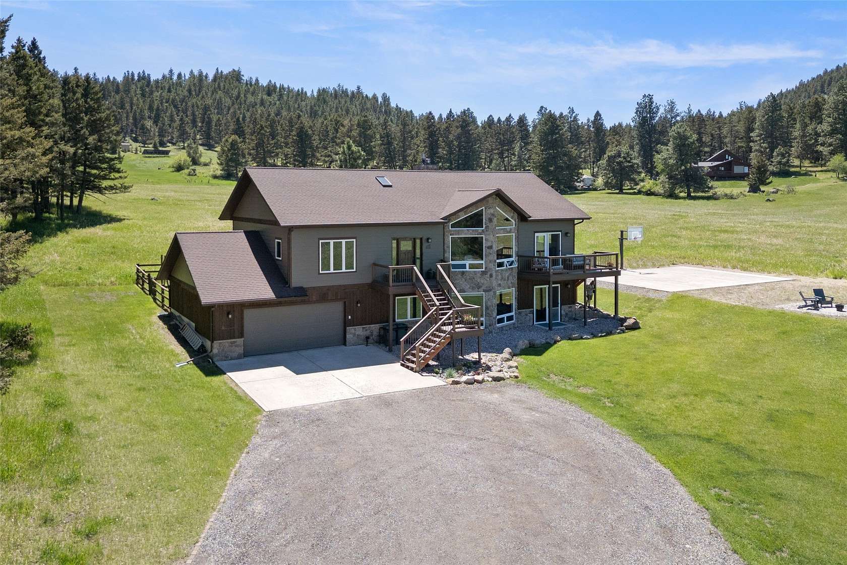 4.56 Acres of Land with Home for Sale in Clancy, Montana