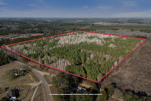 40 Acres of Land with Home for Sale in Thomson, Georgia
